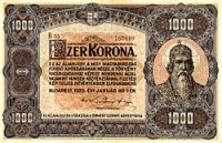 František Helbing 1000 Kronen