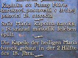 Kaplnka Panny Márie Nové Zámky - Námestie Slobody 4