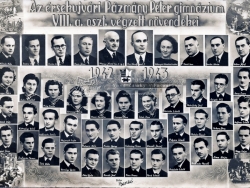 Gymnázium Nové Zámky - Gymnazisti 1942