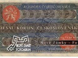 Nové Zámky Historické Peniaze - 50.- Kcs 1922