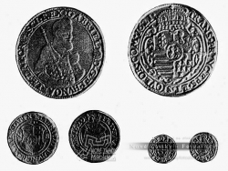 Nové Zámky Historické Peniaze - Strieborniak Bethlena Gabora rok 1620