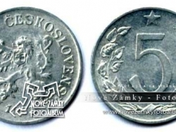 Nové Zámky Historické Peniaze - 5.- Halierov 1953