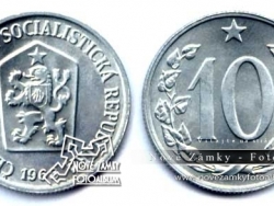 Nové Zámky Historické Peniaze - 10.- Halierov 1968 hl.