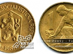 Nové Zámky Historické Peniaze - 1.- Kcs 1986