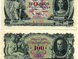 Nové Zámky Historické Peniaze - 100.- Kcs 1931