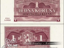 Nové Zámky Historické Peniaze - 1.- Kčs 1962