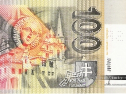 Nové Zámky Historické Peniaze - 100 Korún Slovenských rub