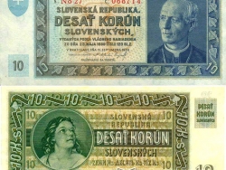 Nové Zámky Historické Peniaze - 10.- Ks 1939