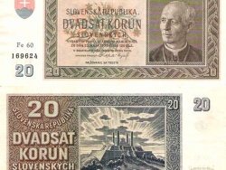 Nové Zámky Historické Peniaze - 20.- Ks 1939