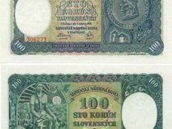 Nové Zámky Historické Peniaze - 100.- Ks 1940