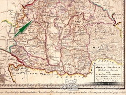 Nové Zámky v Historickej mape UHORSKA z roku 1802 - 1811