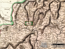 Nové Zámky v Historickej mape UHORSKA z roku 1831