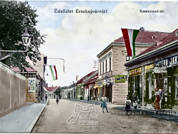Nové Zámky Minulosť vo Farbe - Komárňanská ulica