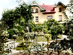 Nové Zámky Minulosť vo Farbe - Hotel Bláha záhrada, Štefánikova ulica Nové Zámky, M.R.Štefánika