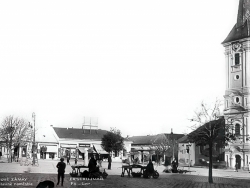 Trhy na novozámockom námestí r. 1919