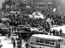 Nové Zámky Námestie Okolie - August 1968 vpád sovetských vojsk do československa