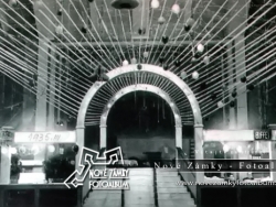 Nové Zámky Námestie Okolie - Strieborný most plesová výzdoba v Hotely Zlatý Lev ples ESE marec 1935