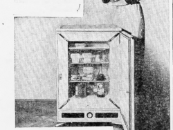 Nové Zámky Priemysel - Reklamný leták na chladničku vyrobenú v n.p. Elektrosvit Nové Zámky