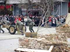 Nové Zámky Rekonštrukcia konca druhej svetovej vojny