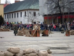 Nové Zámky Rekonštrukcia konca druhej svetovej vojny 103