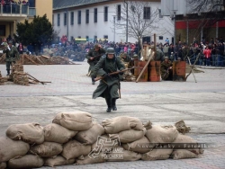 Nové Zámky Rekonštrukcia konca druhej svetovej vojny 106