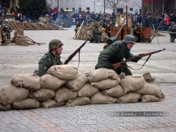 Nové Zámky Rekonštrukcia konca druhej svetovej vojny 107