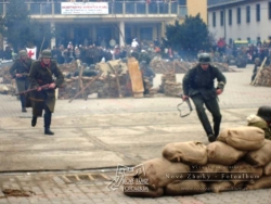 Nové Zámky Rekonštrukcia konca druhej svetovej vojny 111