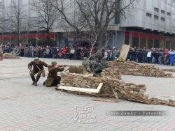 Nové Zámky Rekonštrukcia konca druhej svetovej vojny 118