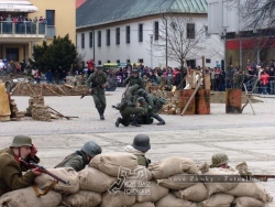 Nové Zámky Rekonštrukcia konca druhej svetovej vojny 123