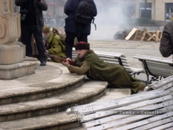 Nové Zámky Rekonštrukcia konca druhej svetovej vojny 128