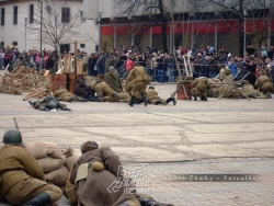 Nové Zámky Rekonštrukcia konca druhej svetovej vojny Nové Zámky 150