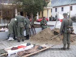 Nové Zámky Rekonštrukcia konca druhej svetovej vojny Nové Zámky 2