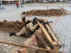 Nové Zámky Rekonštrukcia konca druhej svetovej vojny Nové Zámky 42