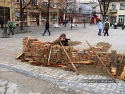 Nové Zámky Rekonštrukcia konca druhej svetovej vojny Nové Zámky 45