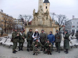 Nové Zámky Rekonštrukcia konca druhej svetovej vojny Nové Zámky 48