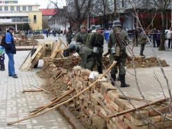 Nové Zámky Rekonštrukcia konca druhej svetovej vojny Nové Zámky 60