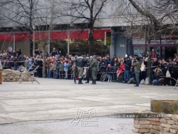 Nové Zámky Rekonštrukcia konca druhej svetovej vojny Nové Zámky 83
