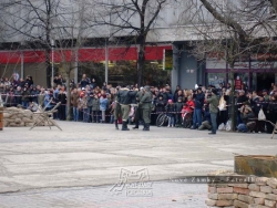 Nové Zámky Rekonštrukcia konca druhej svetovej vojny Nové Zámky 83