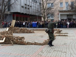 Nové Zámky Rekonštrukcia konca druhej svetovej vojny Nové Zámky 89