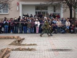 Nové Zámky Rekonštrukcia konca druhej svetovej vojny Nové Zámky 92