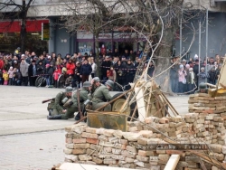 Nové Zámky Rekonštrukcia konca druhej svetovej vojny Nové Zámky 96