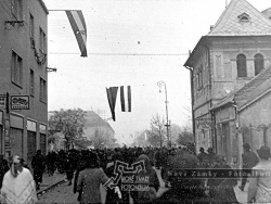 Nové Zámky Vojnové udalosti - Nové Zámky Érsekújvár Bevonulás rok 1938 - 79