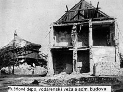 Nové Zámky Vojnové udalosti - Bombardovanie Nových Zámkov 85