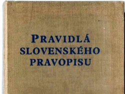 Nové Zámky Staré učebnice Pravidlá slovenského pravopisu 1954