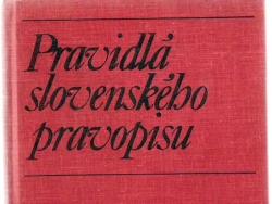Nové Zámky Staré učebnice Pravidlá slovenského pravopisu s pravopisným slovníkom 1971