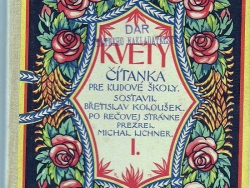 Nové Zámky Staré Učebnica čítanka Kvety 1924