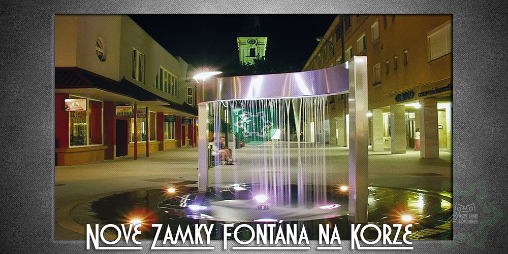 Nove Zamky Fontána na Korze