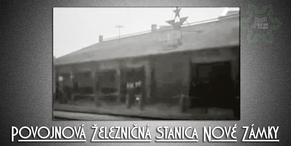 Povojnová Železničná stanica Nové Zámky