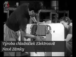 Výroba chladničiek v n.p. Elektrosvit Nové Zámky