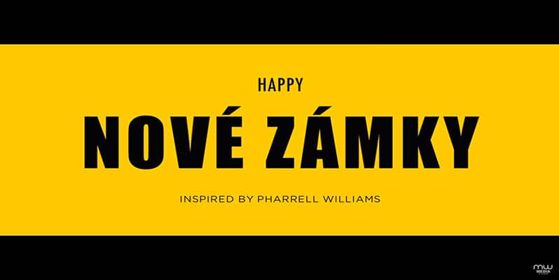 Pharrell Williams - Happy (We are from NOVÉ ZÁMKY)